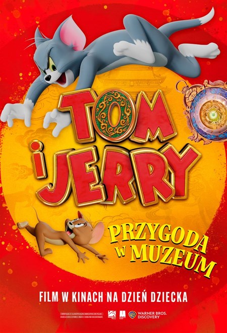 plakat filmu tom i jerry przygoda w muzeum