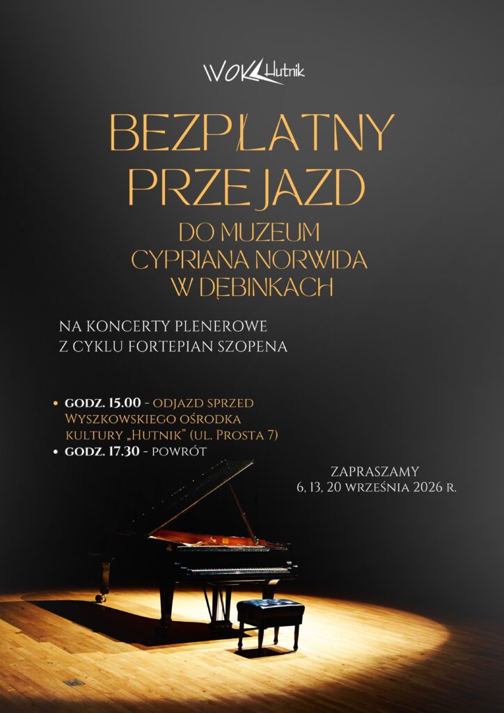 Przejazdy do muzeum we wrześniu